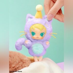 Pop Mart Baby Molly Pocket Friends Vinyl Plush Pendant - Leave Me Alone